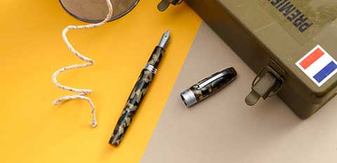 Montegrappa Fortuna Camouflage Video