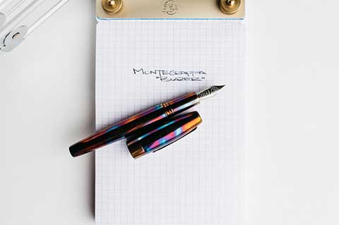 Montegrappa Blue Blazer Fountain Pen Hands on and Giveaway