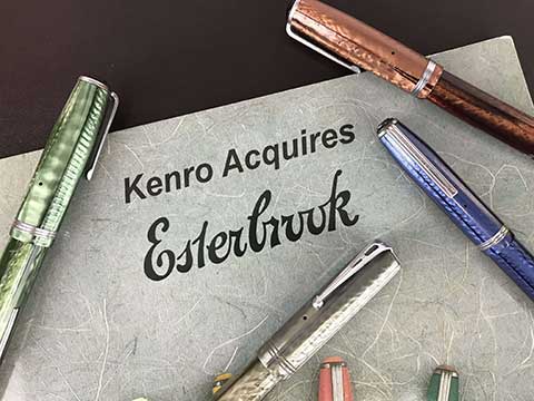 Kenro Industries, Inc., Acquires the Iconic American Esterbrook Pen Brand