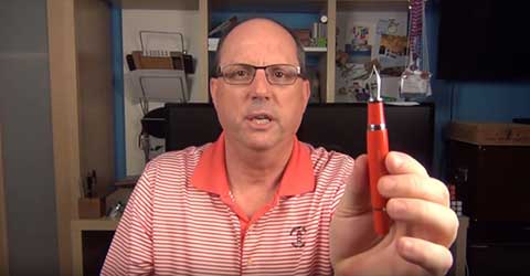 Monte-Grappa Pen Review (He Even Wore the Perfect Shirt to Match)