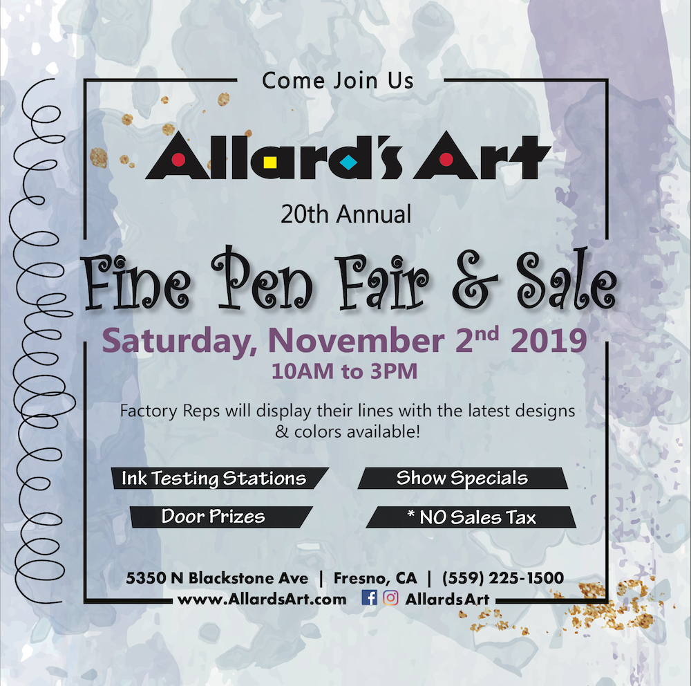 Allard’s Art 20th Annual Fine Pen Fair & Sale