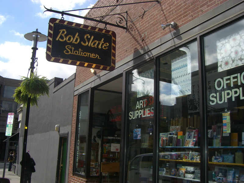 Bob Slate Stationers in-store event