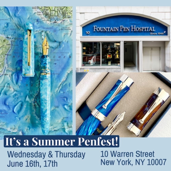 Fountain Pen Hospital Pen Fest 2021 Kenro Industries