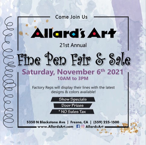 Allard’s Art Fine Pen Fair & Sale
